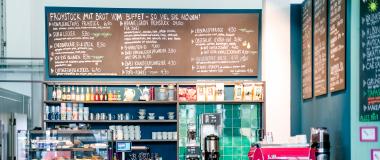 Leckeres Essen im Café Himmegrün