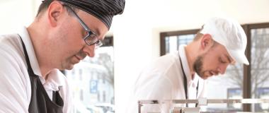 Im Cumpanum wird an Ort und Stelle gebacken. Alle Backwaren sind echtes Handwerk und mit biozertifizierten Zutaten hergestellt. Foto: André Heuck